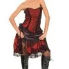 Wild West Saloon Girl Red Costume EF-2007