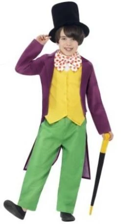 Willy Wonka Kids Costume 27141