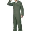 Aviator Costume Green Smiffys 28623