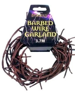 Barbed Wire Garland 3.7m