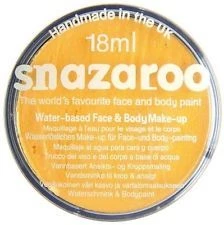 Bright Yellow Snazaroo 18ml Face Paint 1118222