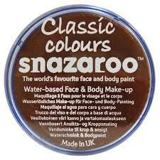 Dark Brown Snazaroo 18ml Face Paint