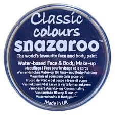 Dark Blue Snazaroo 18ml Face Paint