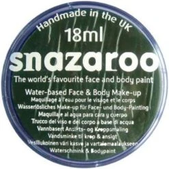 Dark Green Snazaroo 18ml Face Paint
