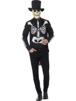 Day Of The Dead Senor Skeleton Costume 44656