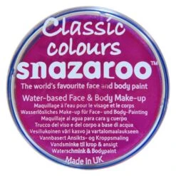 Fuchsia Pink Snazaroo 18ml Face Paint 1118599