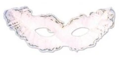 Grand Ball White Mask With Lace