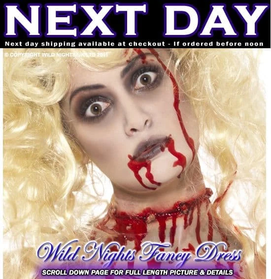 Smiffys HALLOWEEN FANCY DRESS # ZOMBIE MAKE-UP FACE PAINT SET 1 Smiffys HALLOWEEN FANCY DRESS # ZOMBIE MAKE-UP FACE PAINT SET