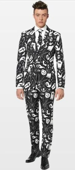 OppoSuits Halloween Black Icons Suitmeister Suit 0014