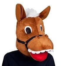 Animal Plush Horse Head Wicked 1283