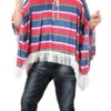Mexican Poncho Bandit Amigo Costume Wicked EM-3171