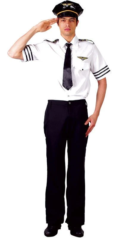 Hunky Airline Pilot Costume EM-3068 1 Hunky Airline Pilot Costume EM-3068