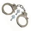 Metal Handcuffs Fancy Dress Item