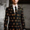 OppoSuits Black-O Jack-O Suit 0052