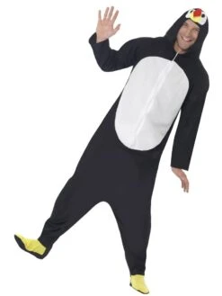 Penguin Costume, With Hooded All In One 23632 Smiffys