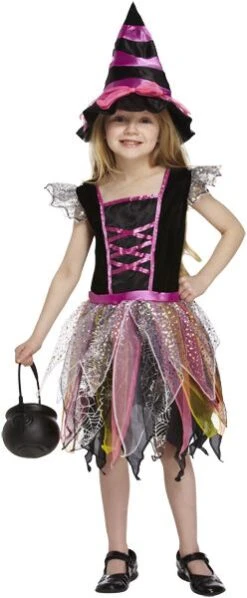 Pink Witch Costume V20 097