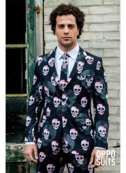 OppoSuits Skullaton Fancy Dress Suit