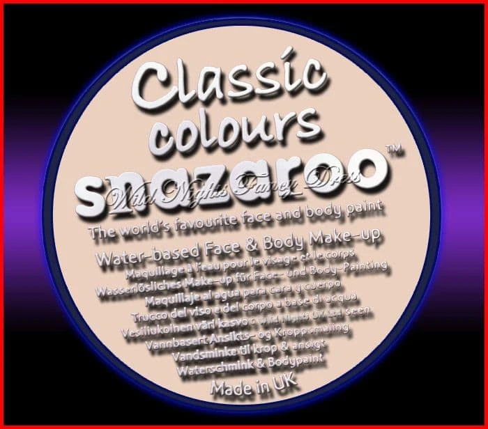 SNAZAROO 50 FACE PAINT 18ML POT COMPLEXION PINK 1 SNAZAROO 50 FACE PAINT 18ML POT COMPLEXION PINK