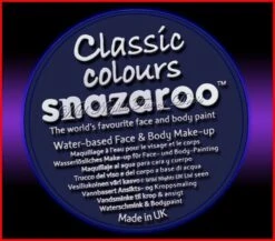 SNAZAROO 50 FACE PAINT 18ML POT DARK BLUE