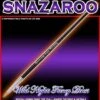 SNAZAROO FACE PAINT BLACK FINE ROUND BRUSH