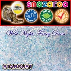 SNAZAROO FACE PAINT GLITTER GEL STAR DUST 12ML TUB