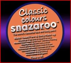 SNAZAROO PROFESSIONAL FACE PAINT 30ML TUB APRICOT