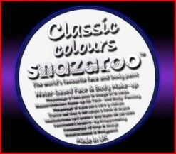 SNAZAROO PROFESSIONAL FACE PAINT 75ML POT WHITE