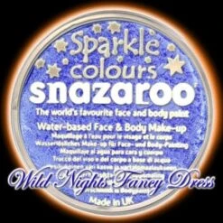 SNAZAROO PROFESSIONAL FACE PAINT SPARKLE BLUE 18ML
