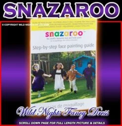 SNAZAROO STEP BY STEP GUIDE FACE PAINTING BOOK