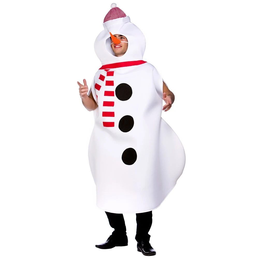 Snowman Costume Fancy Dress XM-4547 1 Snowman Costume Fancy Dress XM-4547