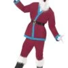 Smiffy's Supporters Santa Costume Claret 22671