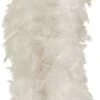 Feather Boa White 150cm U07091