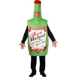 Funny Beer Bottle Costume 8604