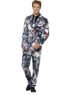 Smiffy's Zombie Suit Stand Out Suits Fancy Dress 45563